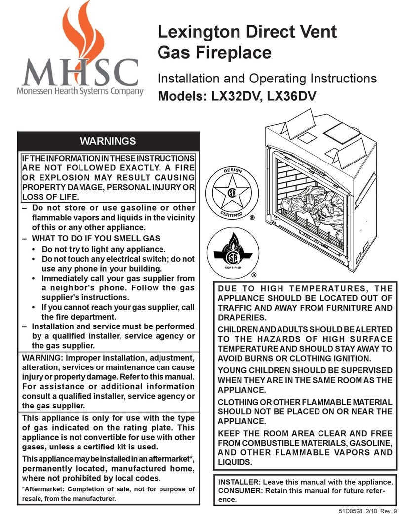 MHSC LEXINGTON LX32DV User manual