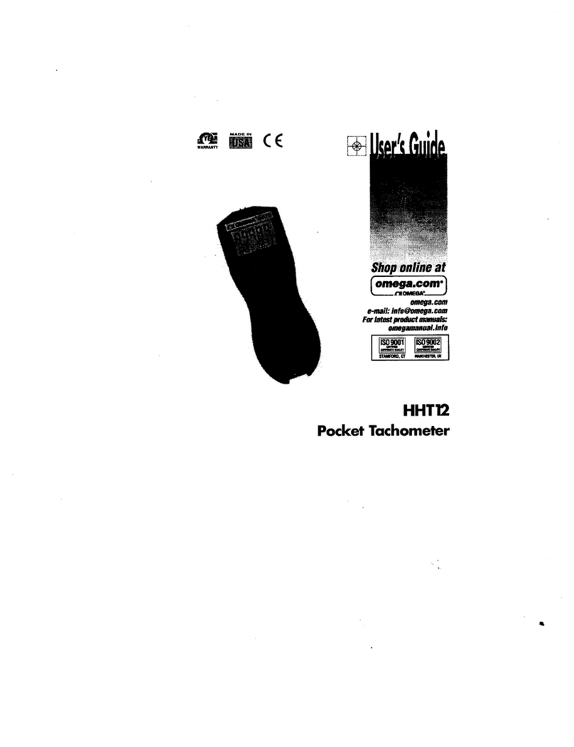 Omega HHT12 user guide