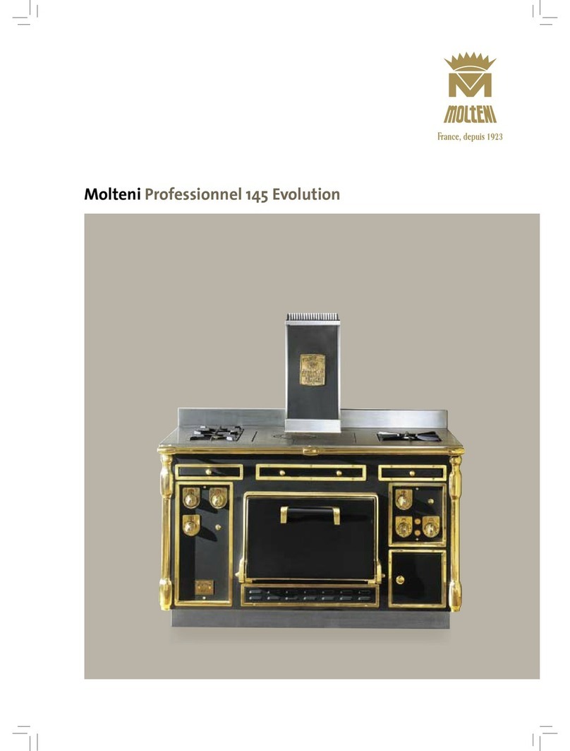 Molteni Professional 145 Evolution Specifications