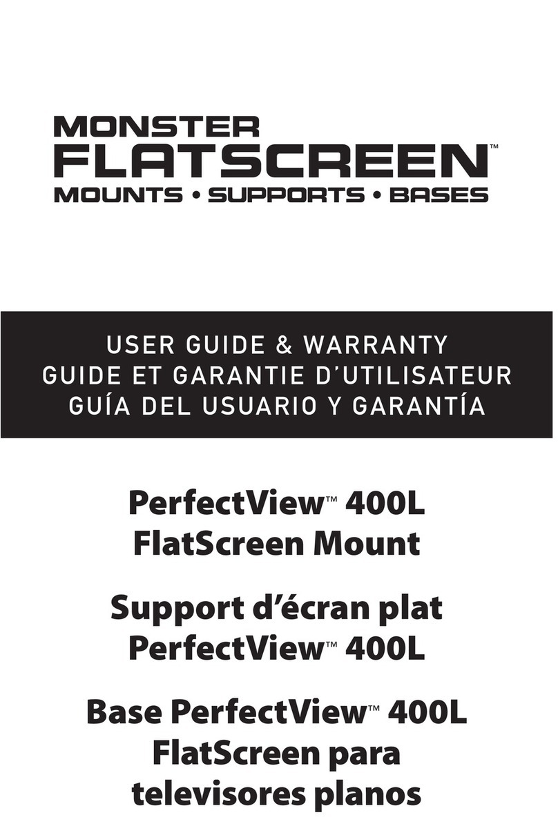 Monster PerfectView 400L User manual Monster PerfectView 400L User manual
