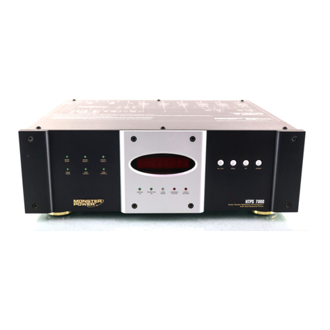 Monster Power Reference PowerSource HTPS7000 User manual