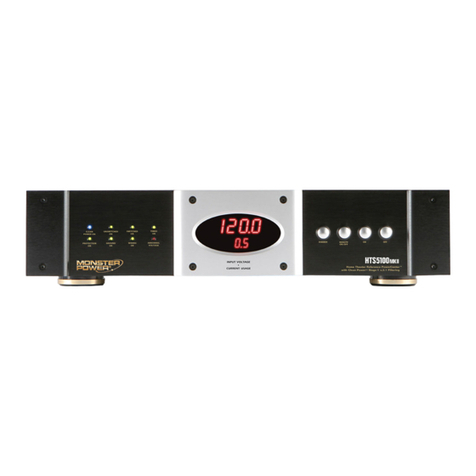 Monster Power Signature HTS 5100 MKII owner's manual