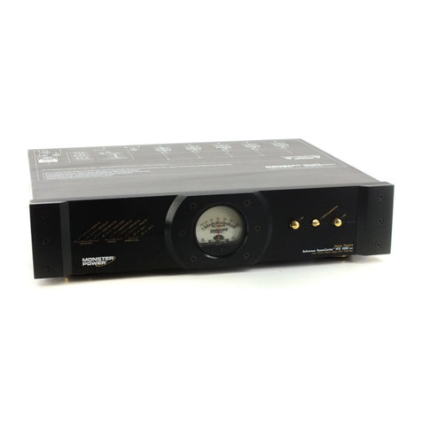 Monster Power HTS 5000 User manual Monster Power HTS 5000 User manual