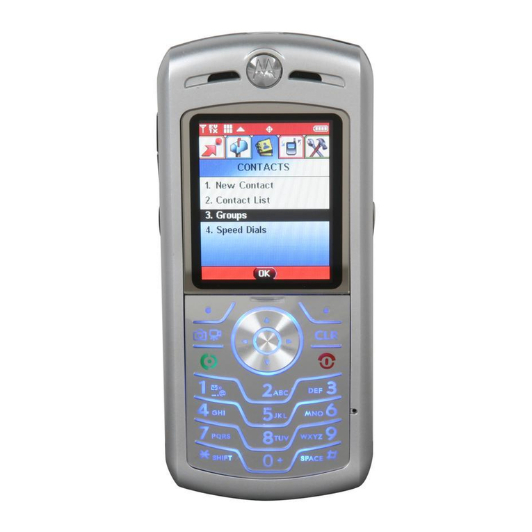 Motorola MOTOSLVR L7c User manual