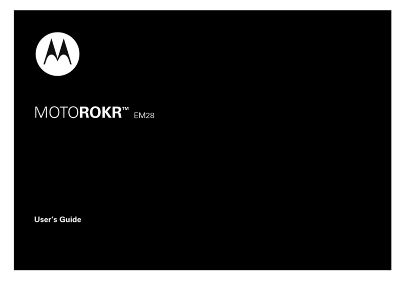 Motorola EM28 User manual