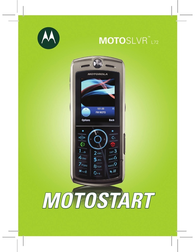 Motorola MOTOSLVR 6802931J79 User manual