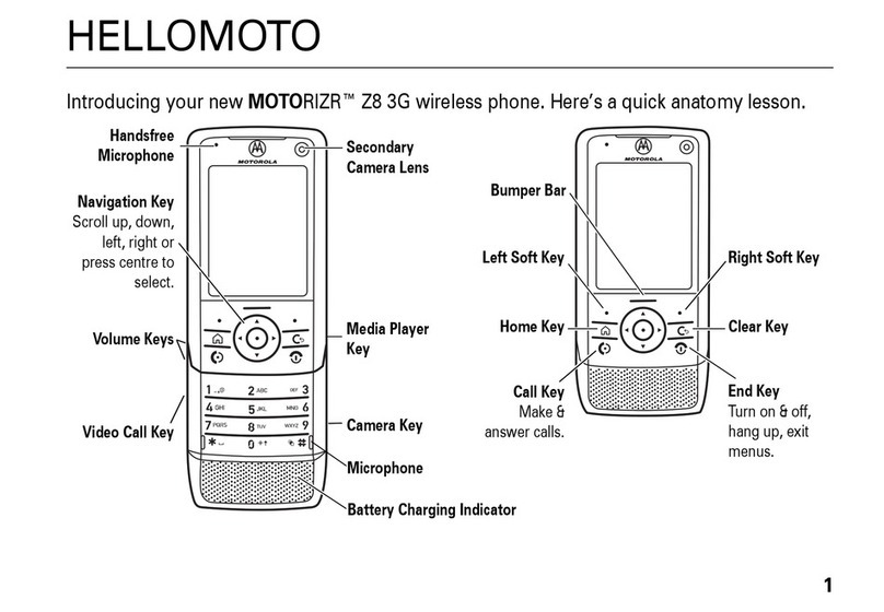 Motorola MOTORIZR Z8 User manual