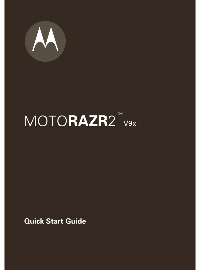 Motorola MOTORAZR2 68002425001 User manual