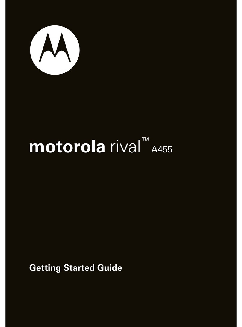 Motorola Rival 68000202245-A User manual
