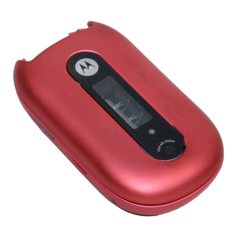 Motorola PEBL U6 User manual
