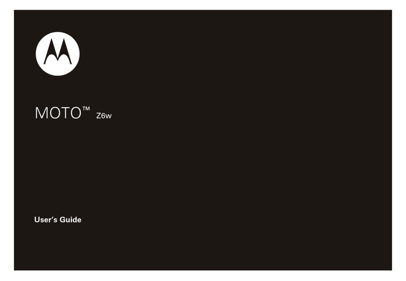 Motorola Z6w User manual