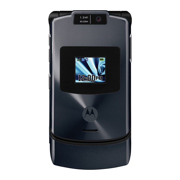 Motorola MOTORAZR V3xx User manual
