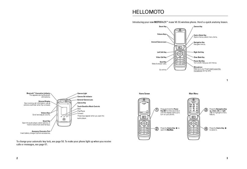 Motorola MOTORAZR maxx V6 User manual