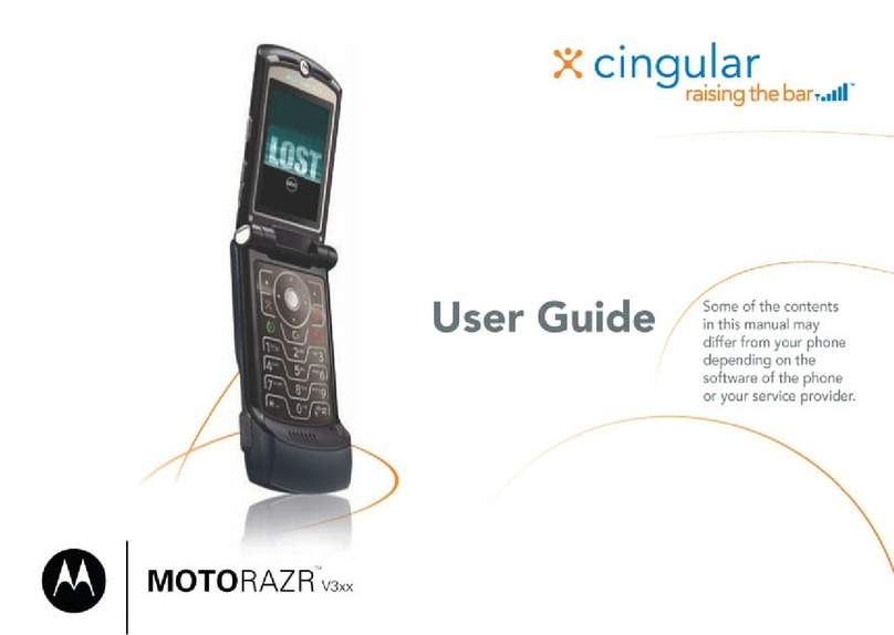 Motorola MOTORAZR V3xx User manual Motorola MOTORAZR V3xx User manual
