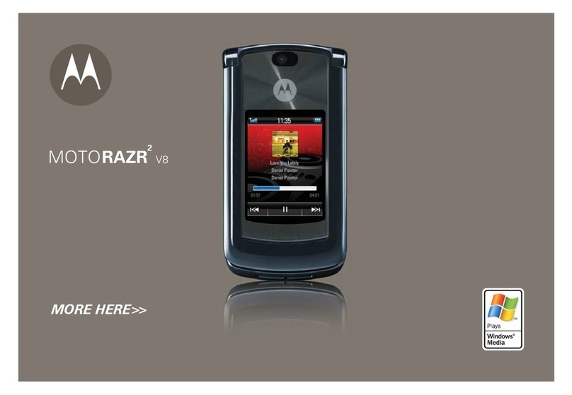 Motorola MOTORAZR V8 owner's manual