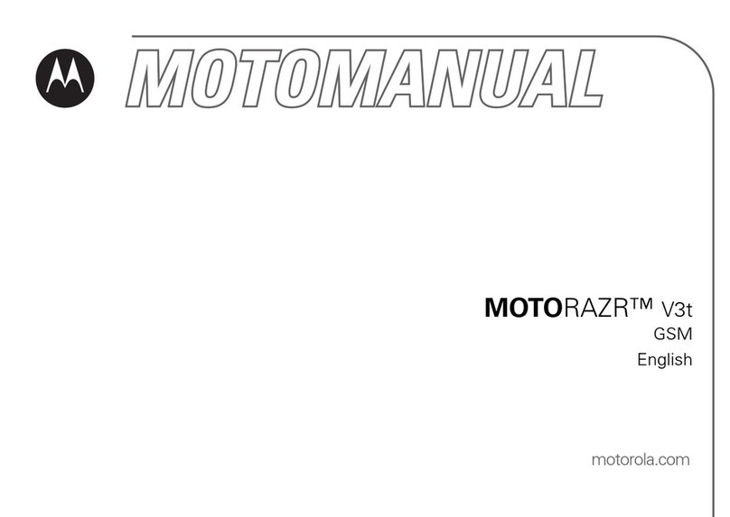 Motorola MOTORAZR V3t User manual Motorola MOTORAZR V3t User manual