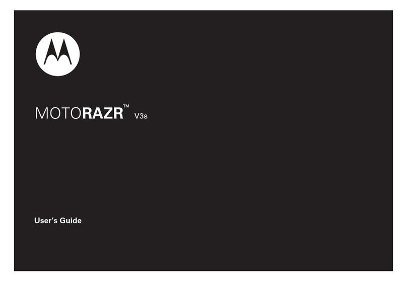 Motorola MOTORAZR V3S User manual