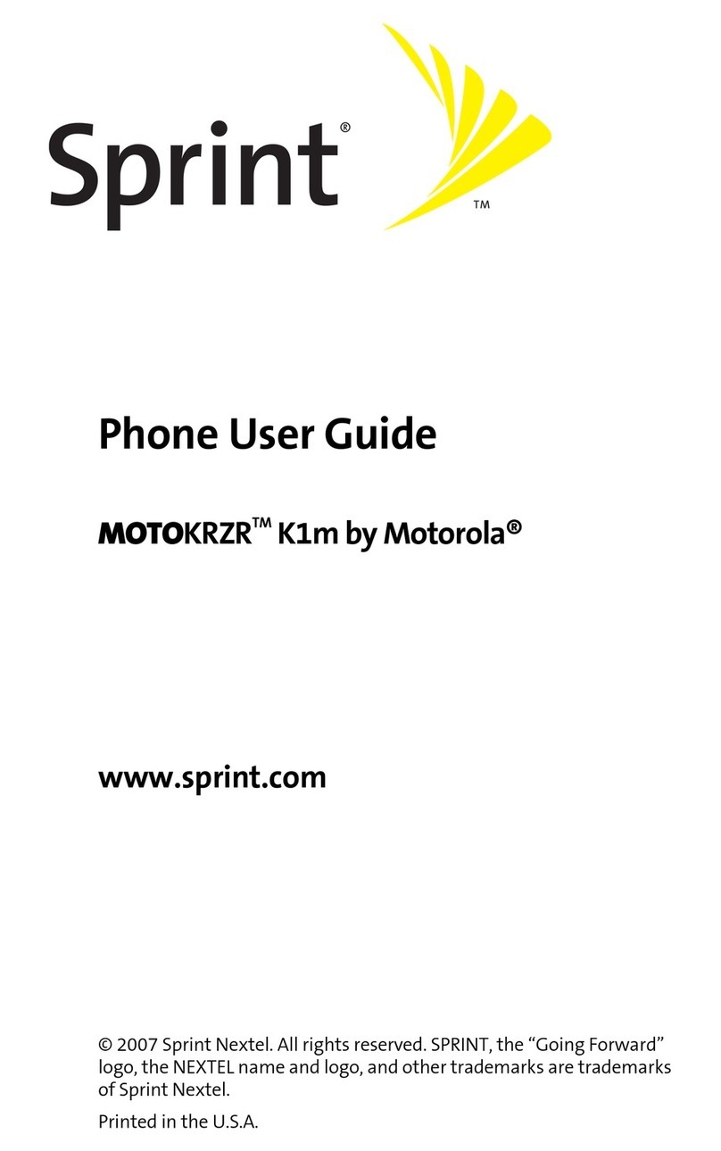 Motorola MOTOKRZR K1m User manual