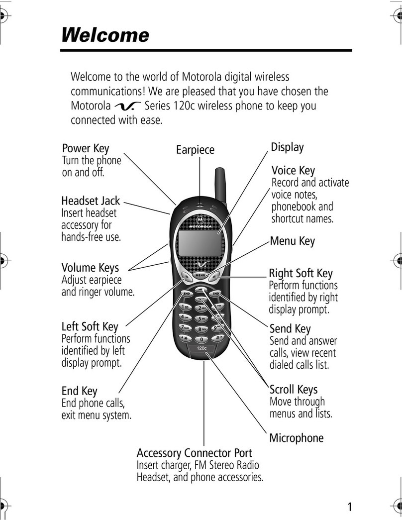 Motorola Tarpon V. 120C User manual