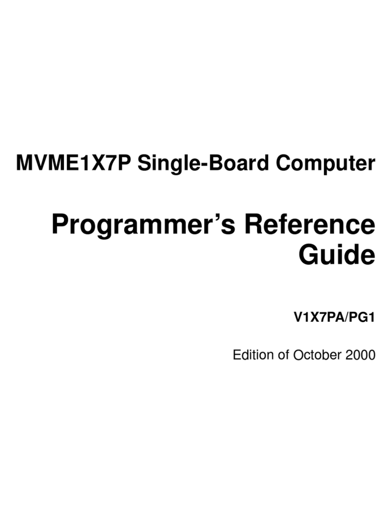 Motorola MVME1X7P User manual