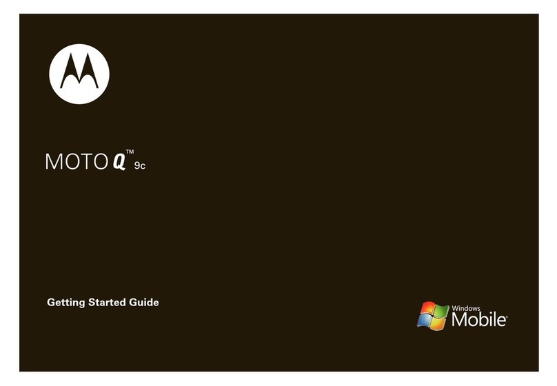 Motorola MOTO Q 9c User manual