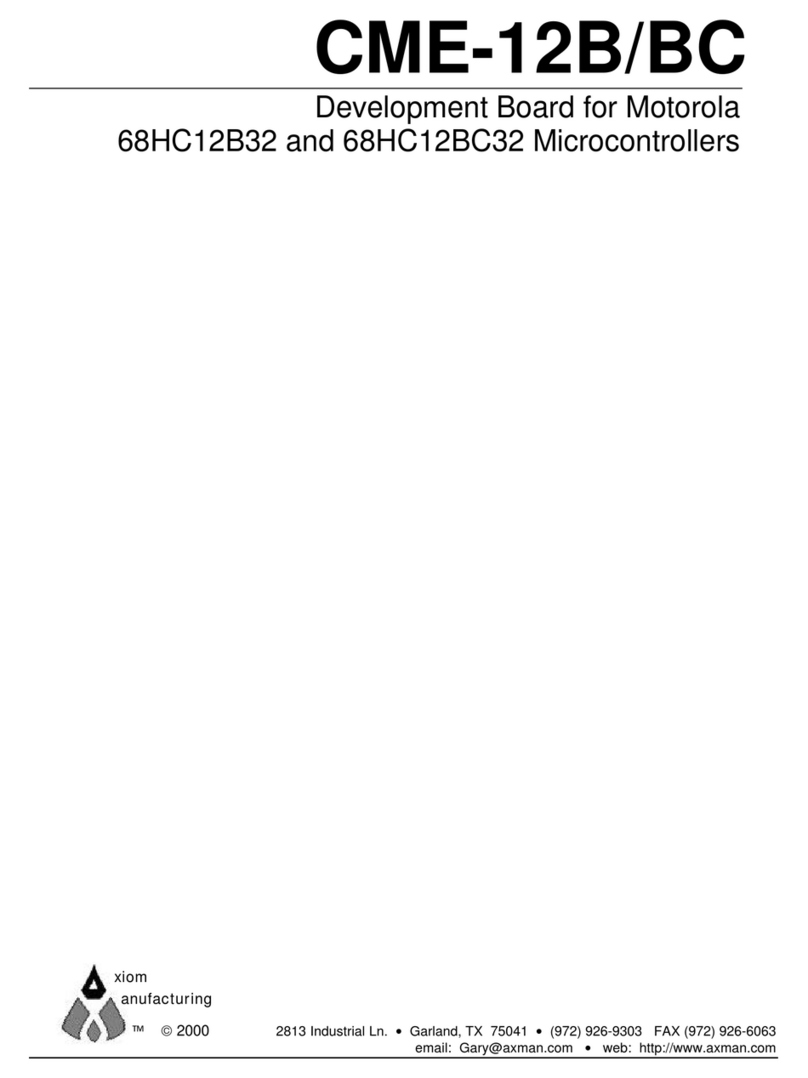 Motorola 68HC12B32 User manual