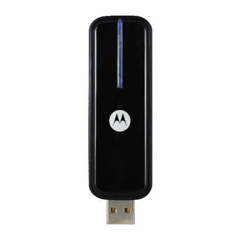 Motorola USBw 100 Series User manual Motorola USBw 100 Series User manual