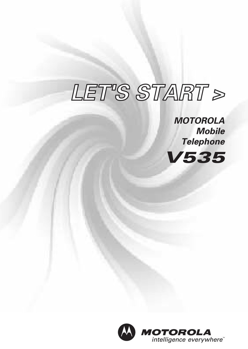 Motorola V535 owner's manual