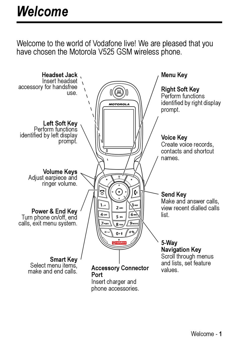 Motorola V525 User manual