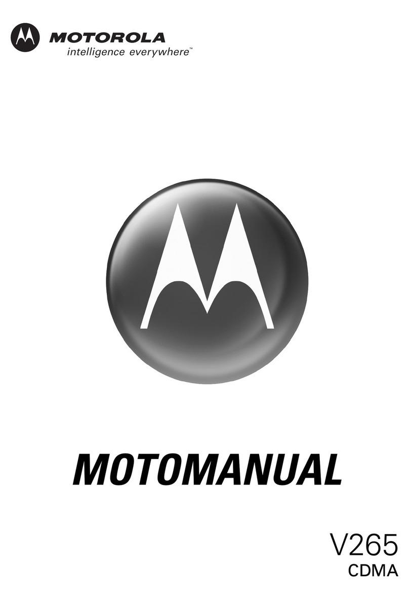 Motorola V265 User manual
