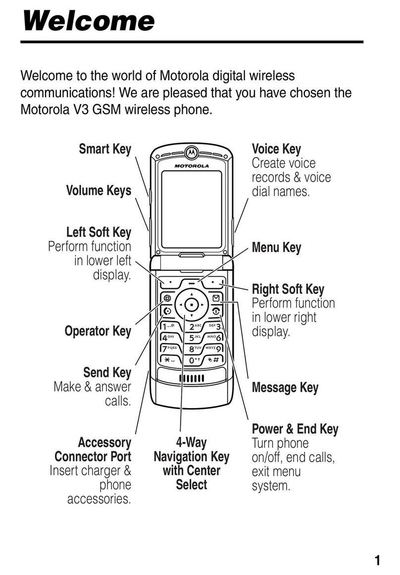 Motorola V3 User manual