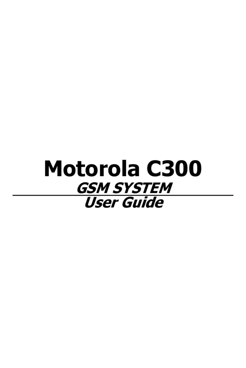 Motorola C300 user guide