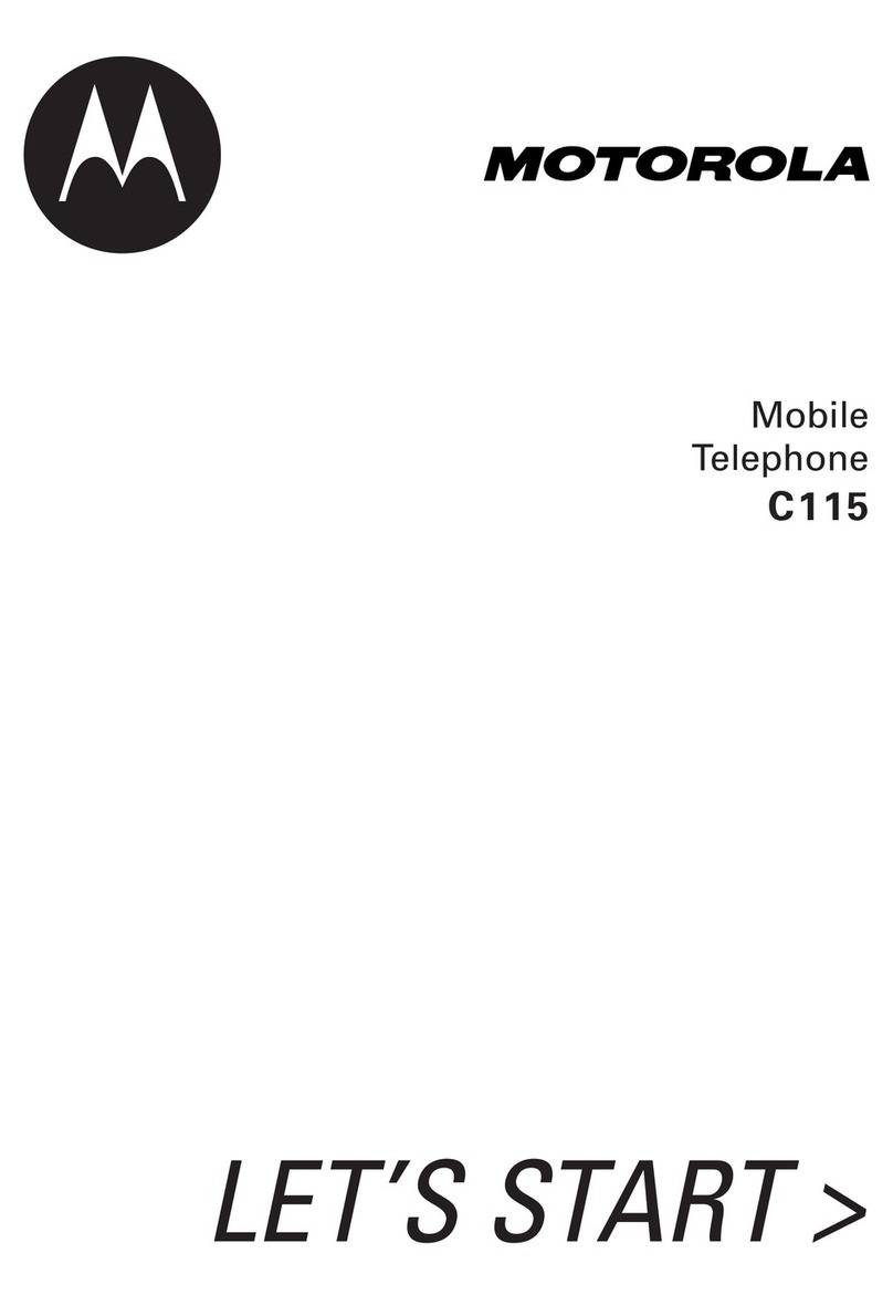 Motorola C115 User manual