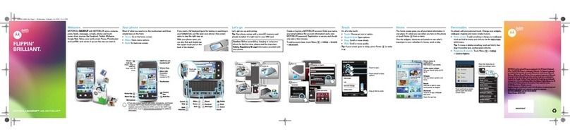 Motorola BACKFLIP User manual