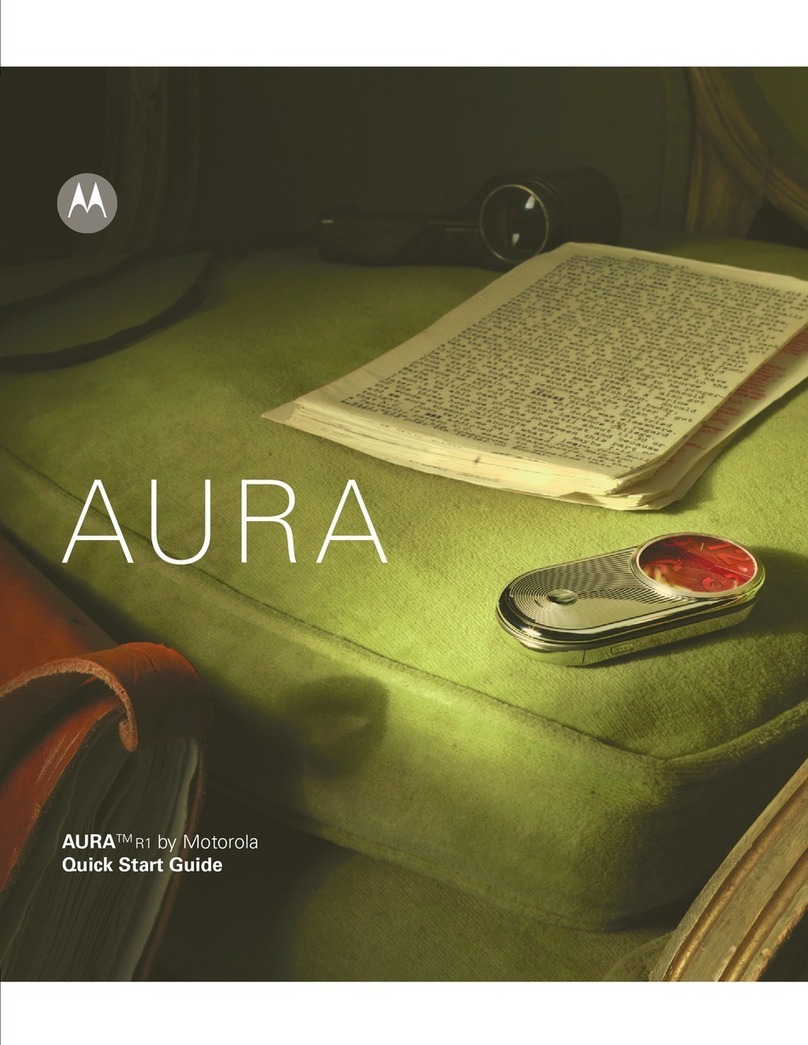 Motorola AURA R1 User manual