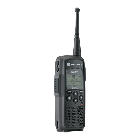 Motorola DTR SERIES DTR550 User manual