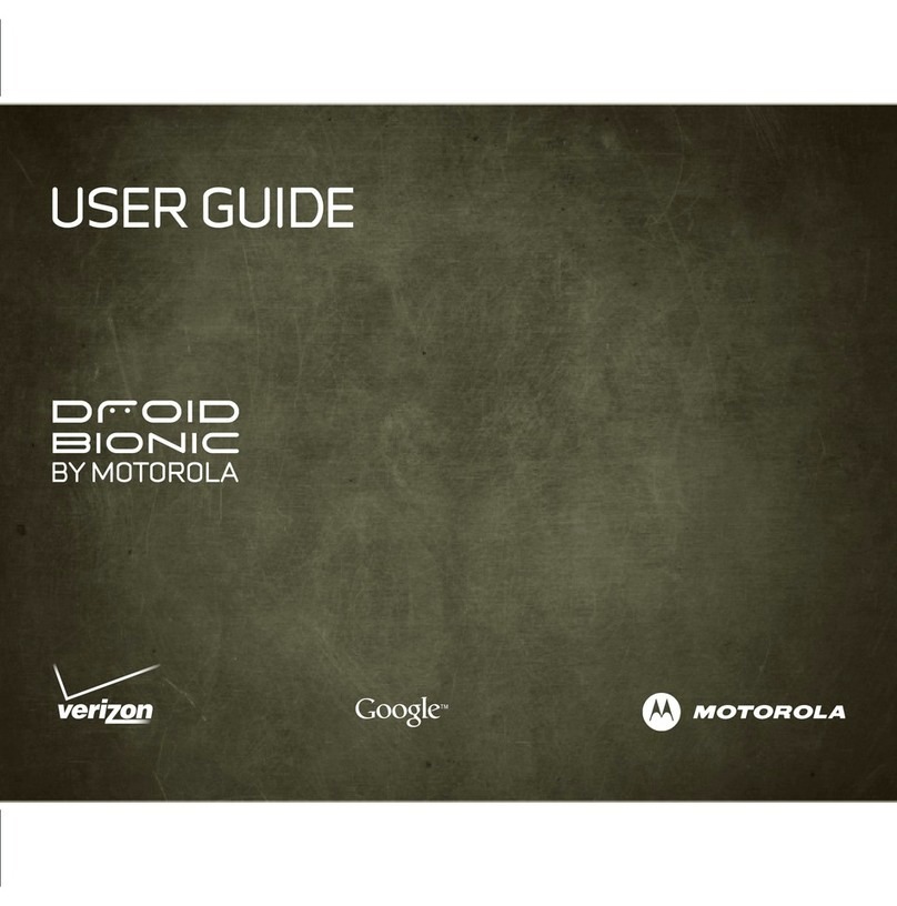 Motorola DROID BIONIC XT875 User manual