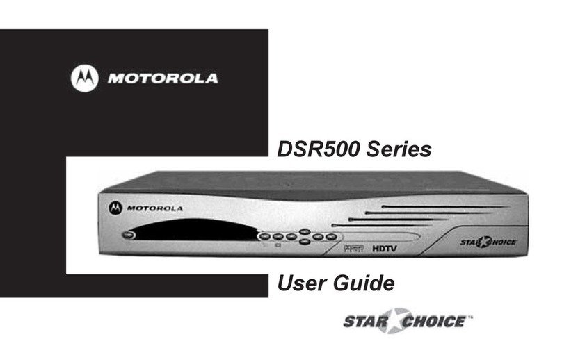 Motorola DSR500 Series User manual