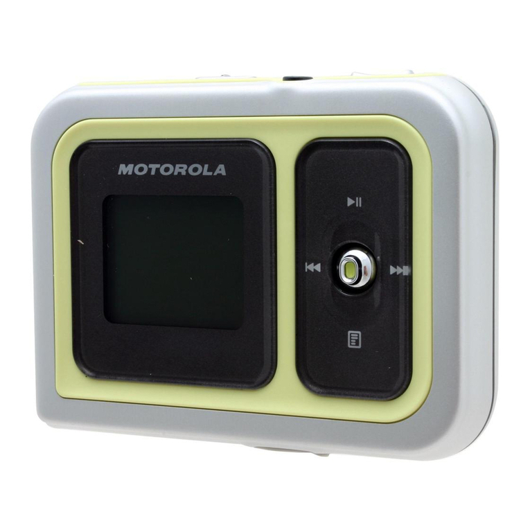 Motorola m500 Quick setup guide