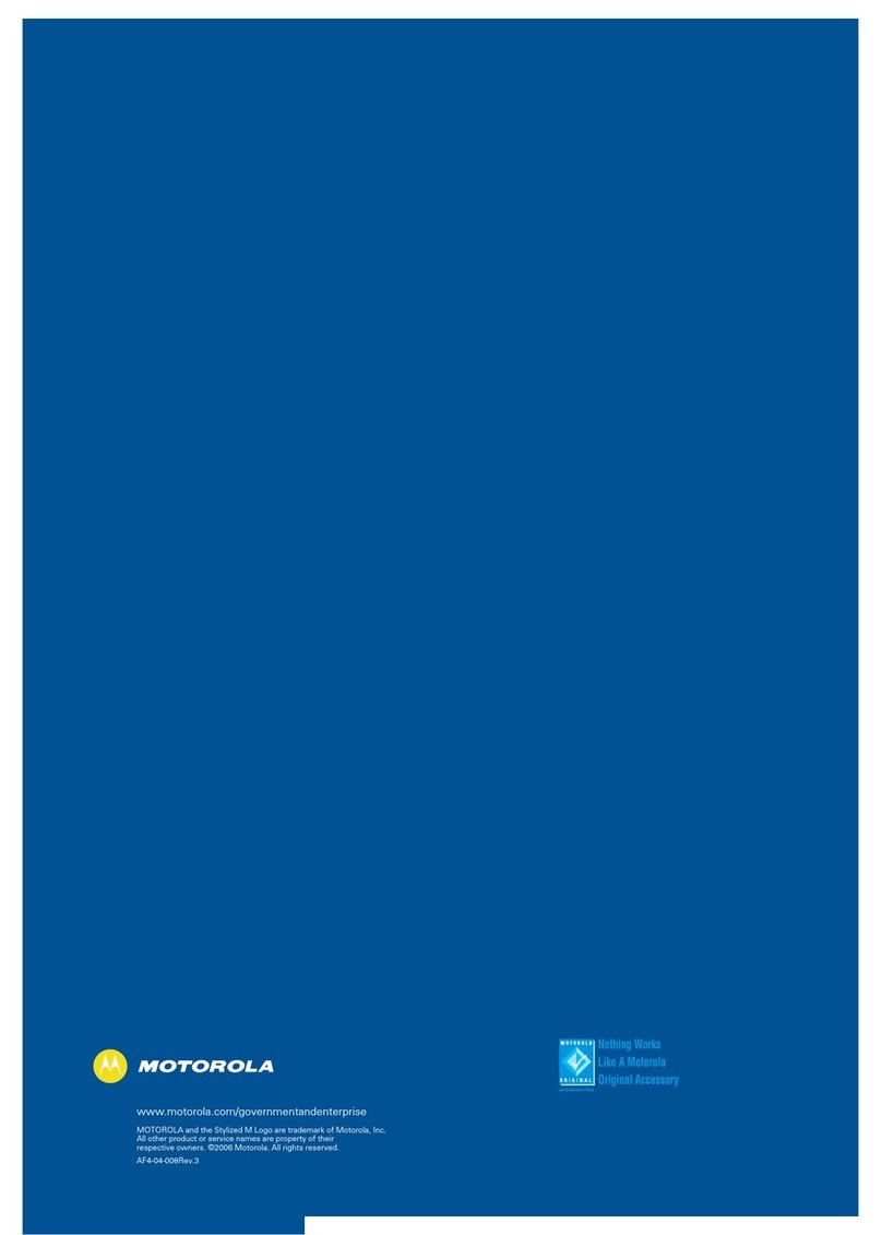 Motorola ENLN4103 User manual