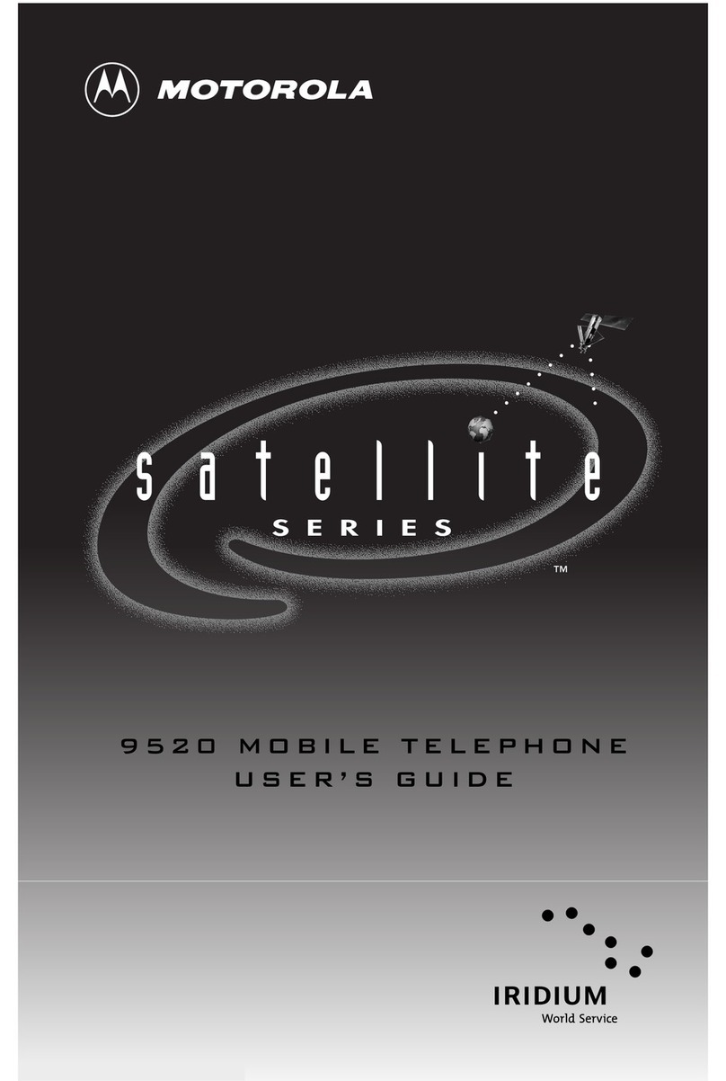 Motorola 9520 User manual Motorola 9520 User manual
