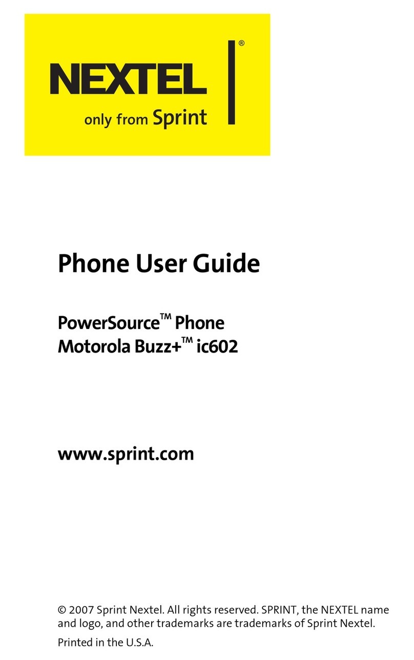 Motorola Buzz+ ic602 User manual