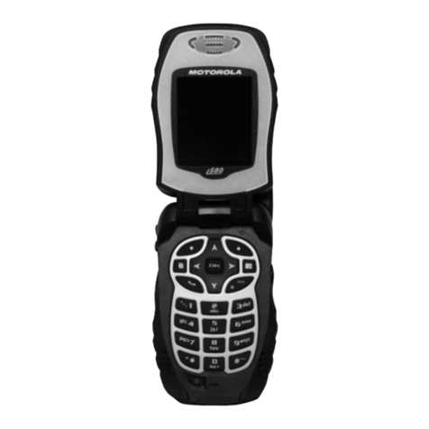 Motorola iDEN i580 Quick start guide Motorola iDEN i580 Quick start guide