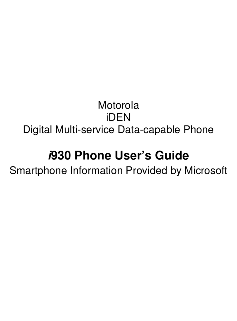 Motorola iDEN i930 user guide