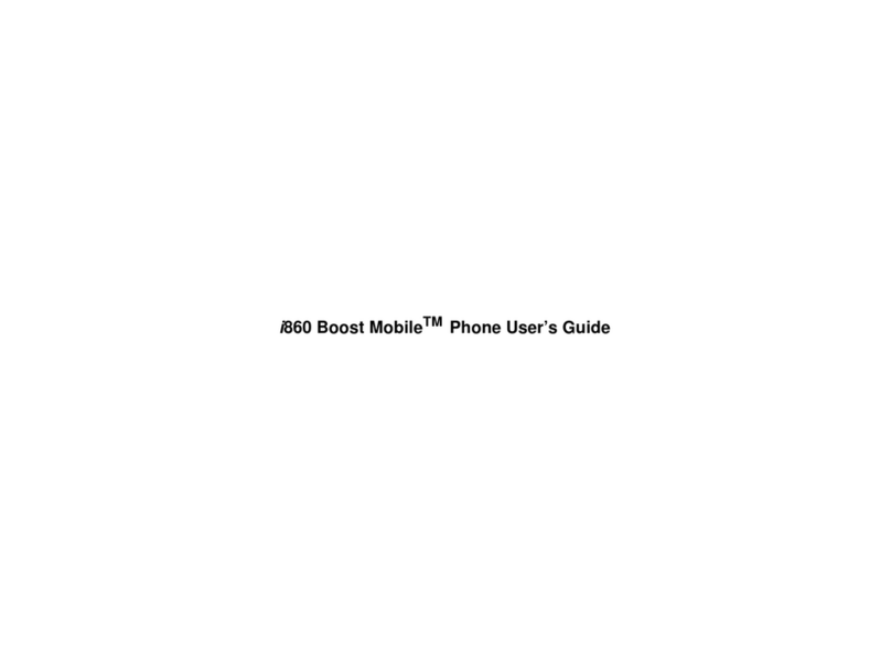 Motorola i860 User manual