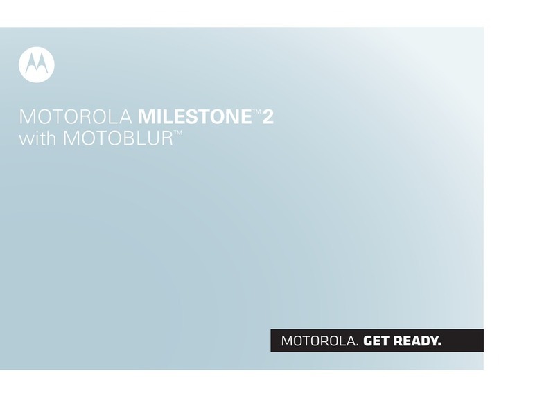 Motorola MILESTONE XT300 User manual