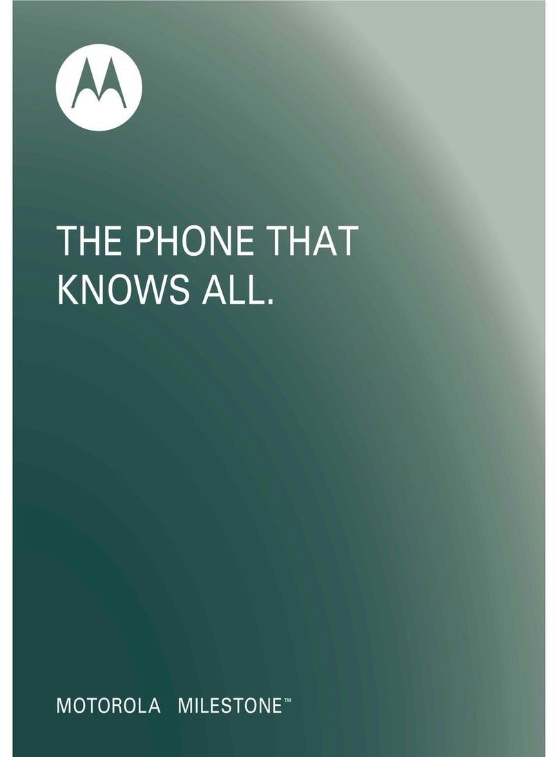 Motorola Milestone 68000202472-A User manual