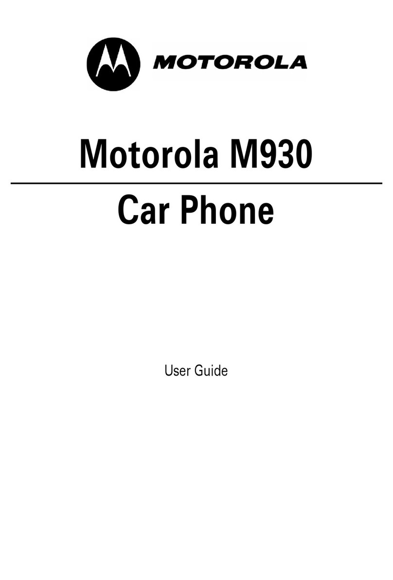Motorola M930 User manual