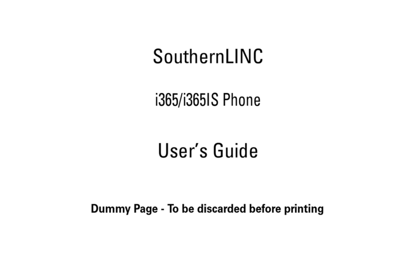 Motorola i365 User manual
