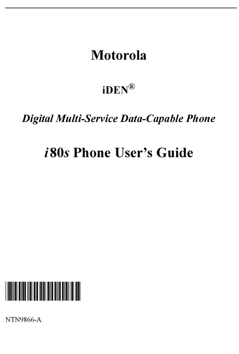 Motorola iDEN i335 User manual